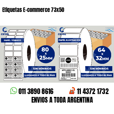 Etiquetas E-commerce 73x50