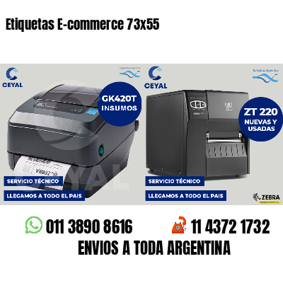 Etiquetas E-commerce 73x55