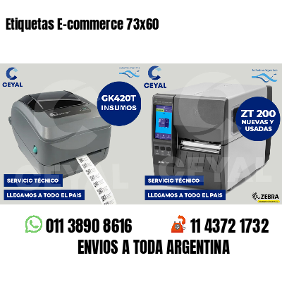 Etiquetas E-commerce 73x60