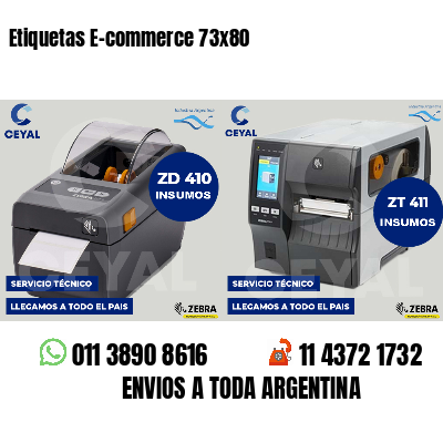 Etiquetas E-commerce 73x80