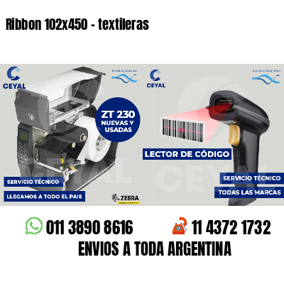 Ribbon 102x450 - textileras