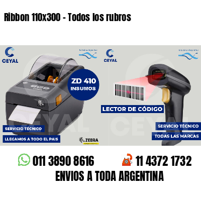 Ribbon 110x300 - Todos los rubros