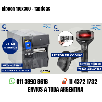 Ribbon 110x300 - fabricas