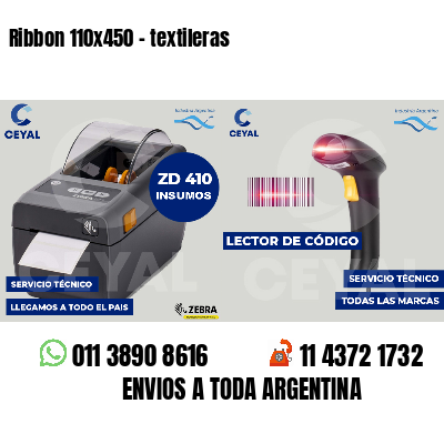 Ribbon 110x450 - textileras