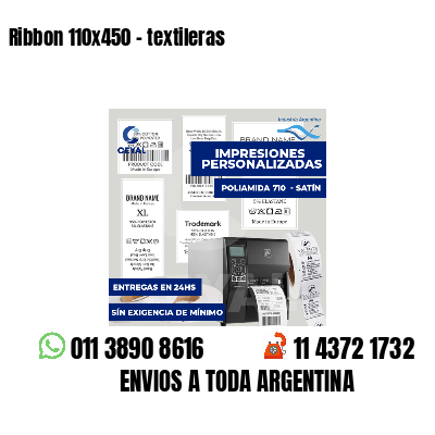 Ribbon 110x450 - textileras