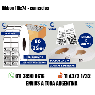 Ribbon 110x74 - comercios