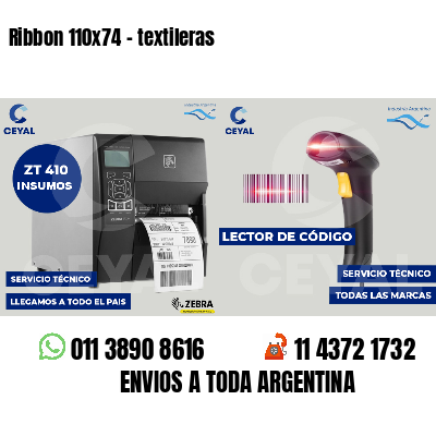 Ribbon 110x74 - textileras