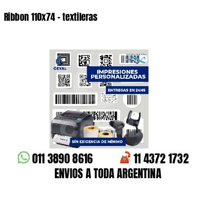 Ribbon 110x74 - textileras