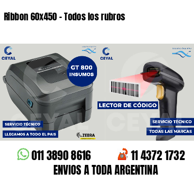 Ribbon 60x450 - Todos los rubros