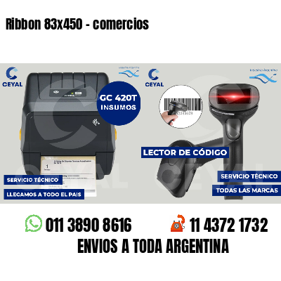 Ribbon 83x450 - comercios