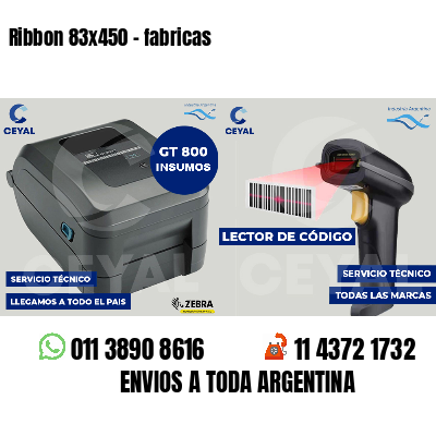 Ribbon 83x450 - fabricas