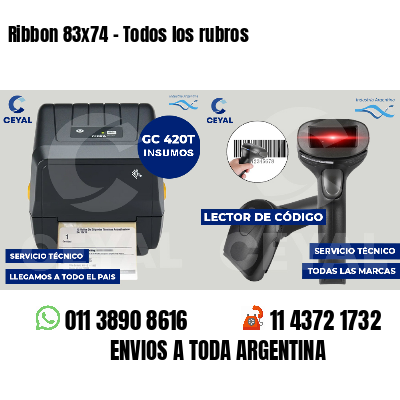 Ribbon 83x74 - Todos los rubros