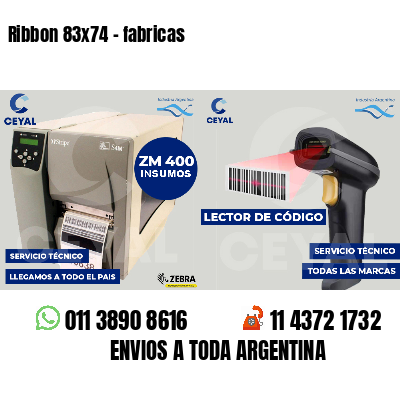 Ribbon 83x74 - fabricas