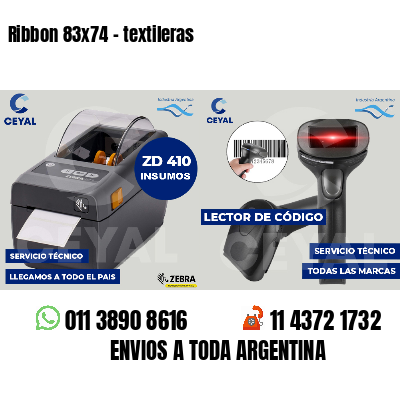 Ribbon 83x74 - textileras