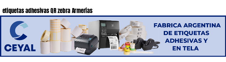 etiquetas adhesivas QR zebra Armerías