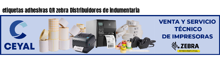 etiquetas adhesivas QR zebra Distribuidores de indumentaria