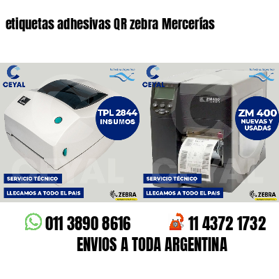 etiquetas adhesivas QR zebra Mercerías