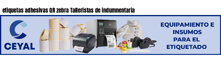 etiquetas adhesivas QR zebra Talleristas de indumnentaria