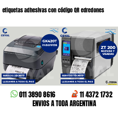 etiquetas adhesivas con código QR edredones