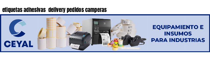 etiquetas adhesivas  delivery pedidos camperas