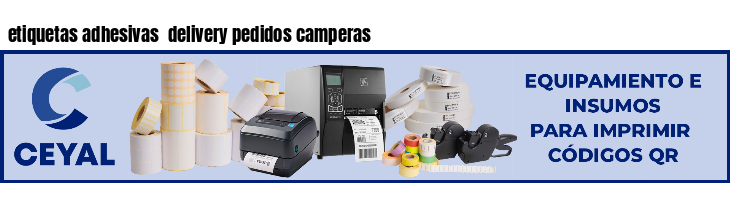 etiquetas adhesivas  delivery pedidos camperas