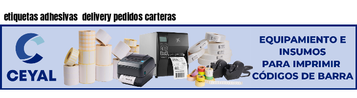 etiquetas adhesivas  delivery pedidos carteras