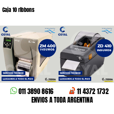 Caja 10 ribbons