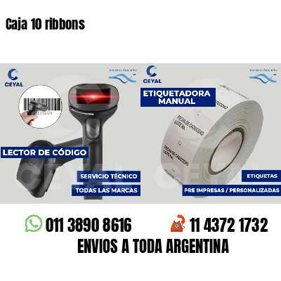 Caja 10 ribbons