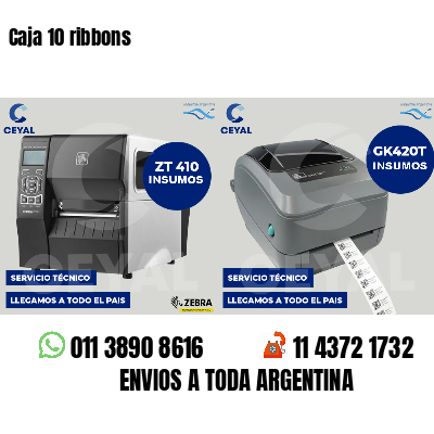 Caja 10 ribbons