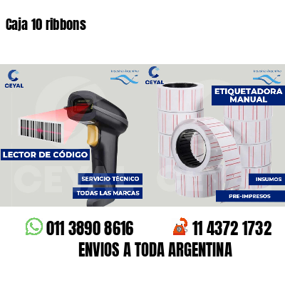 Caja 10 ribbons