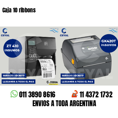 Caja 10 ribbons