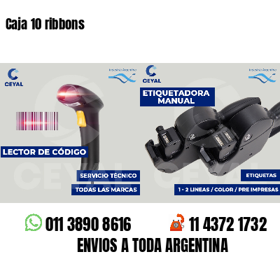 Caja 10 ribbons