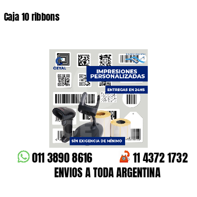 Caja 10 ribbons