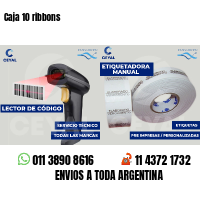 Caja 10 ribbons