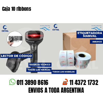 Caja 10 ribbons