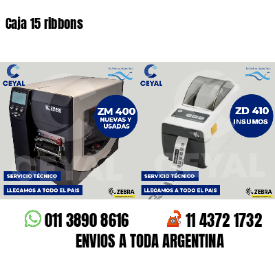 Caja 15 ribbons