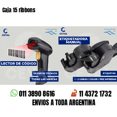 Caja 15 ribbons