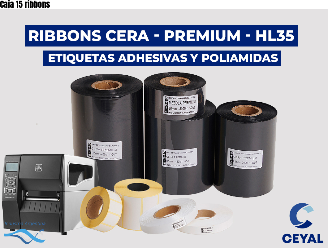 Caja 15 ribbons