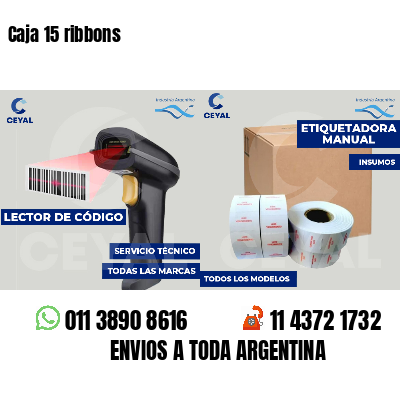 Caja 15 ribbons