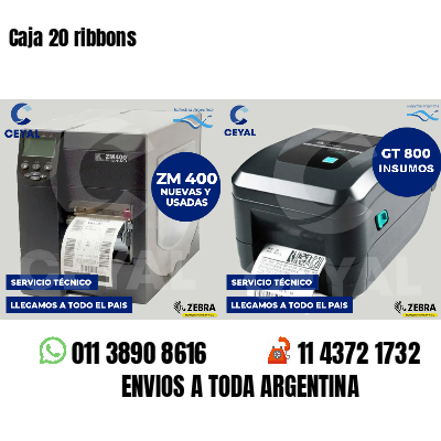 Caja 20 ribbons