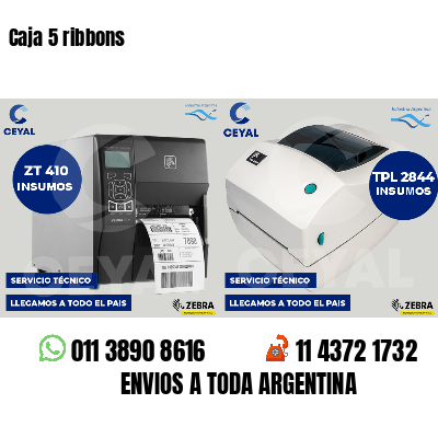 Caja 5 ribbons