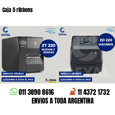 Caja 5 ribbons