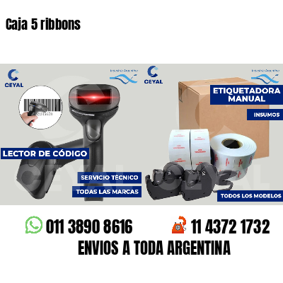 Caja 5 ribbons