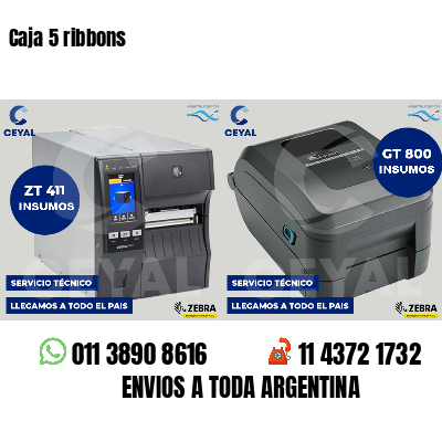 Caja 5 ribbons