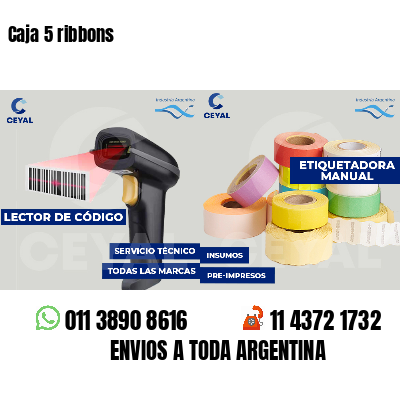 Caja 5 ribbons