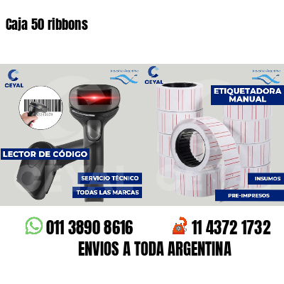 Caja 50 ribbons