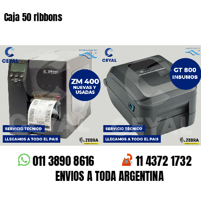 Caja 50 ribbons