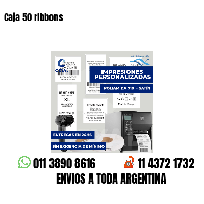 Caja 50 ribbons