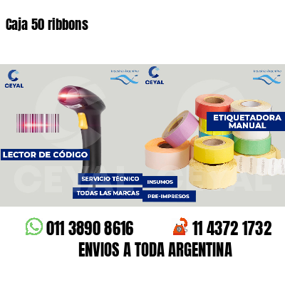 Caja 50 ribbons