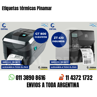 Etiquetas térmicas Pinamar